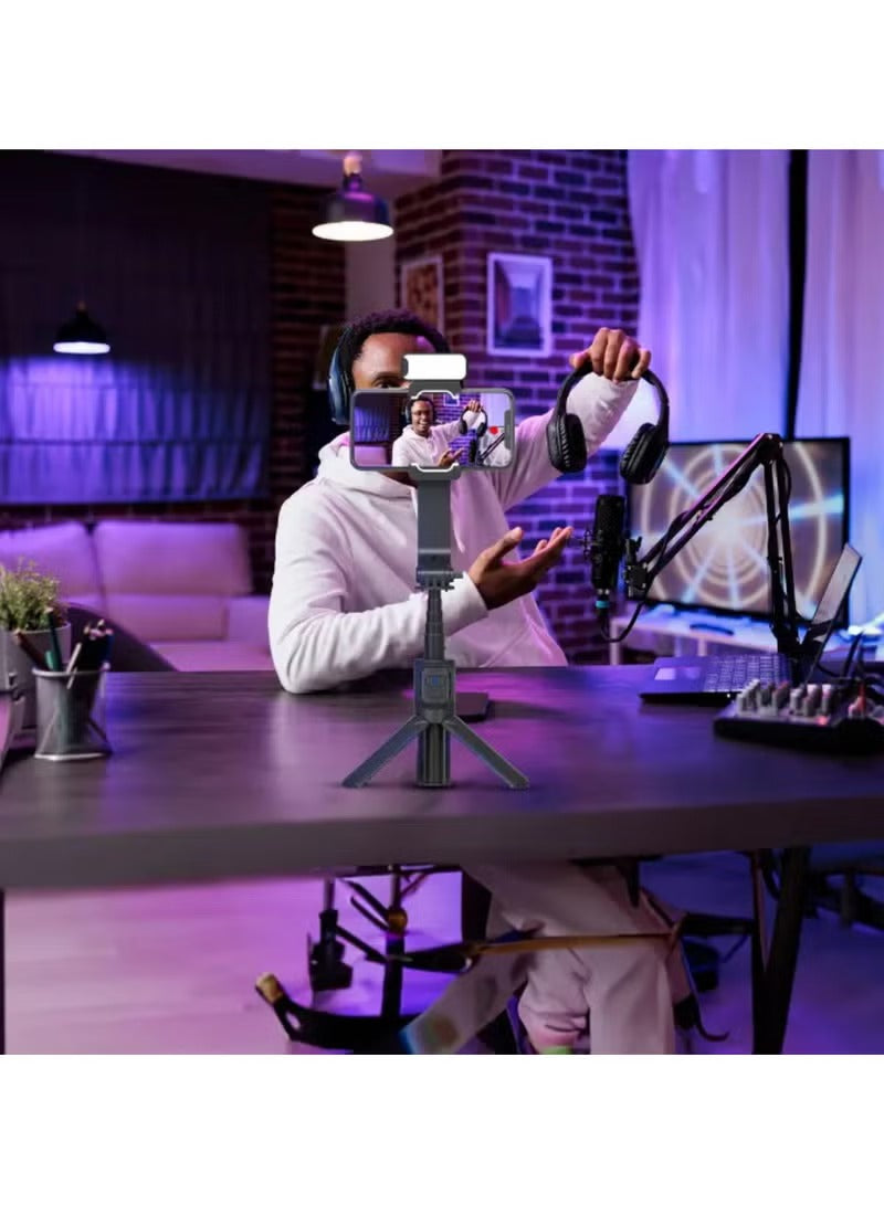 2-Axis Gimbal Stabilizer with 3 Light