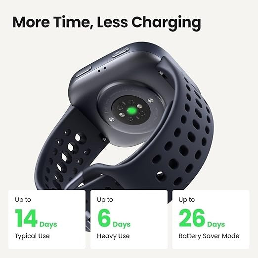 Bip 6 Smart Watch 46mm, 14 Day Battery, 1.97