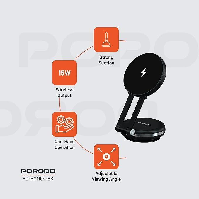 Porodo 15W MagSafe Wireless Charger