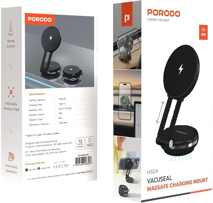 Porodo 15W MagSafe Wireless Charger