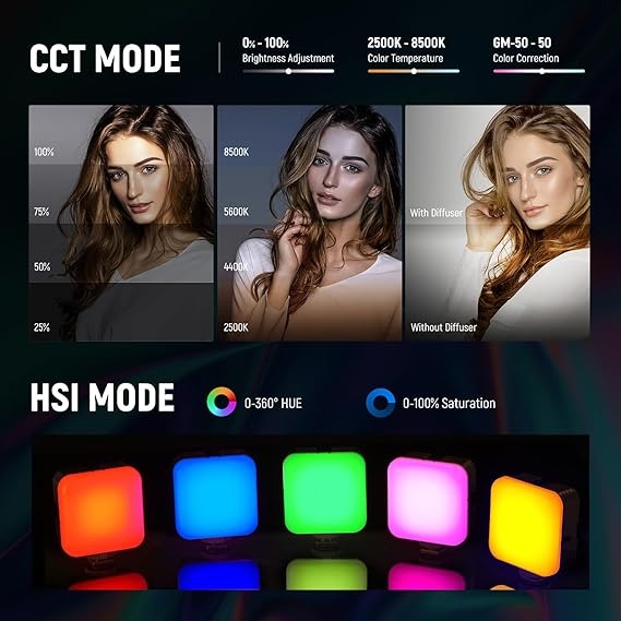RGB PHOTOGRAPHY LIGHT