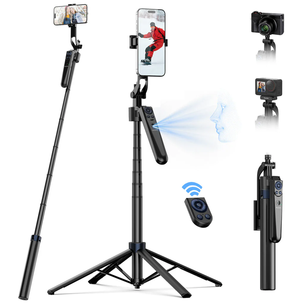 AF AUTOSTRIKE NANO - Perfect for effortless photography with auto-expand, 360° rotation, and portable mini design