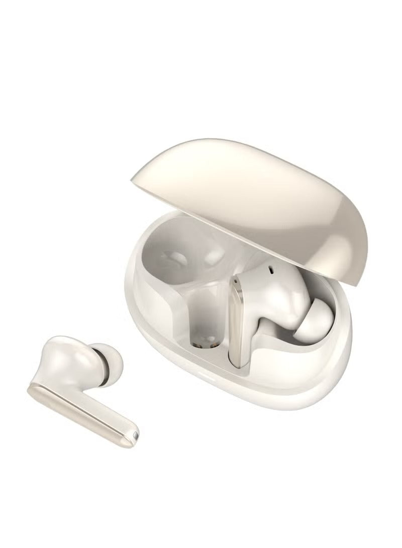 Wireless Earbuds, Bluetooth Headphones with ENC Noise Canceling Translucent Earphones