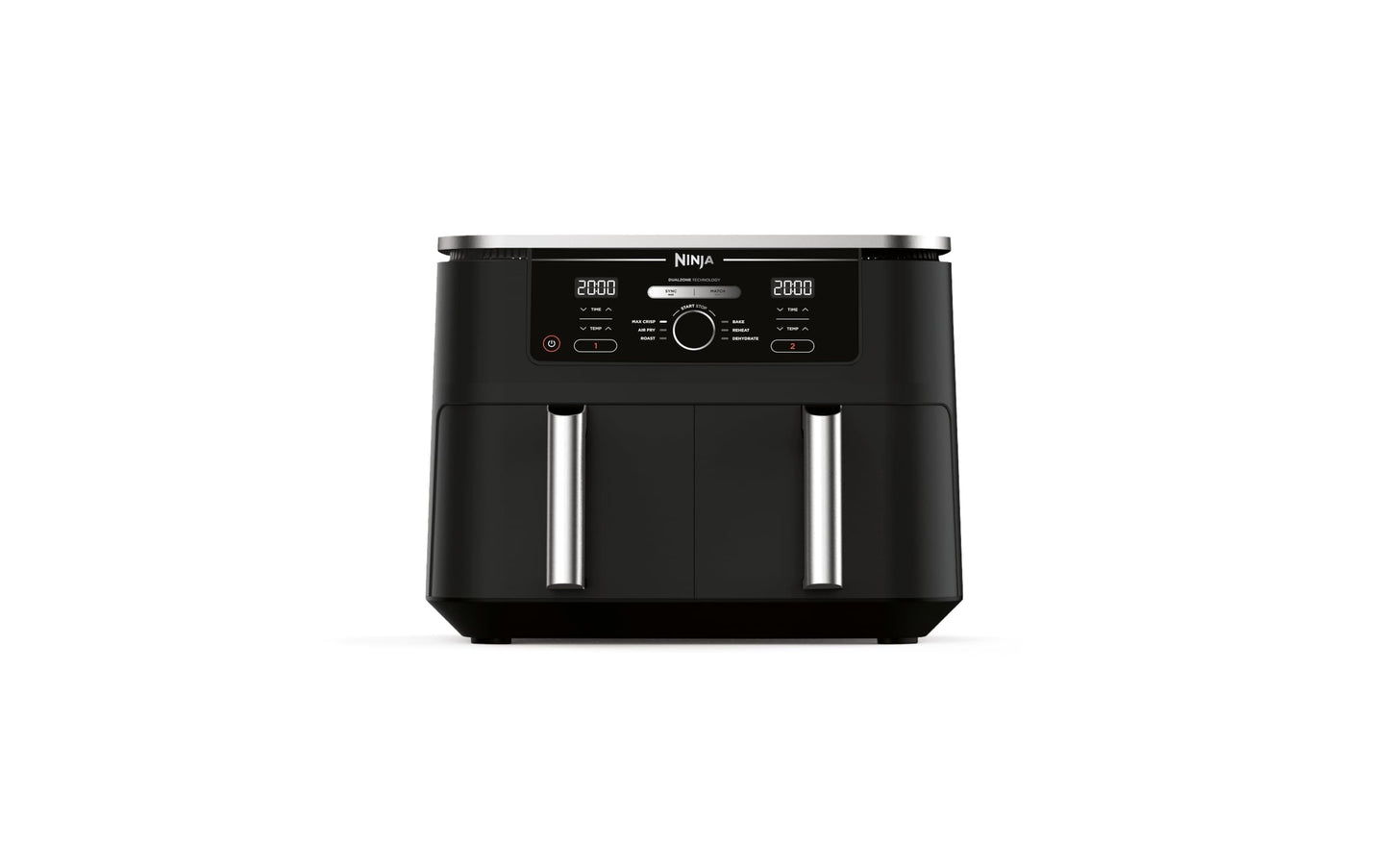 Nutricook 12L Air Fryer Oven with Rotisserie, TwinCrisp Top &amp; Bottom Heating