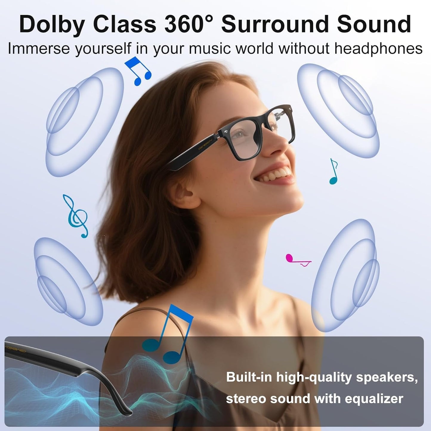 AI Translation Smart Glasses for Men and Women