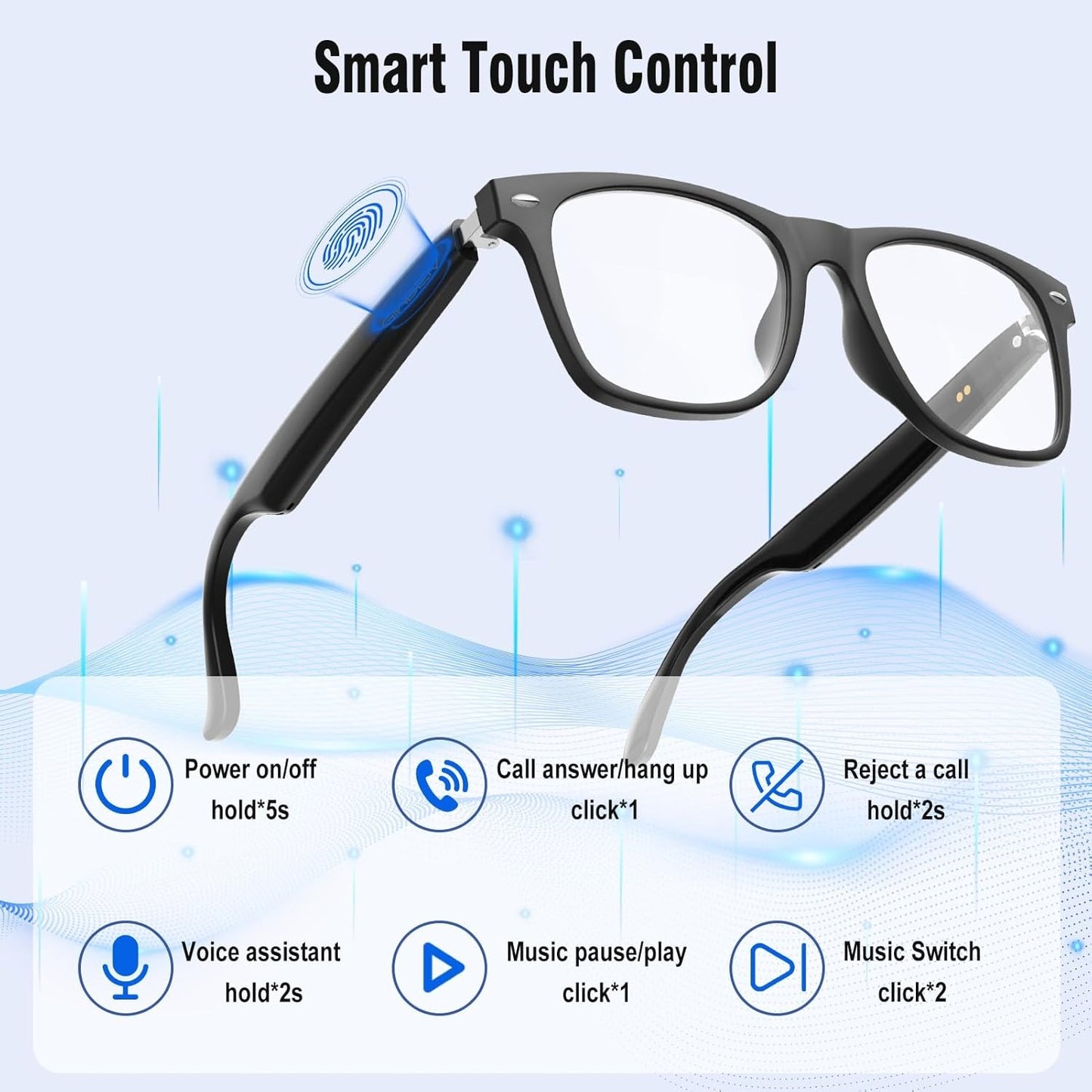 AI Translation Smart Glasses for Men and Women