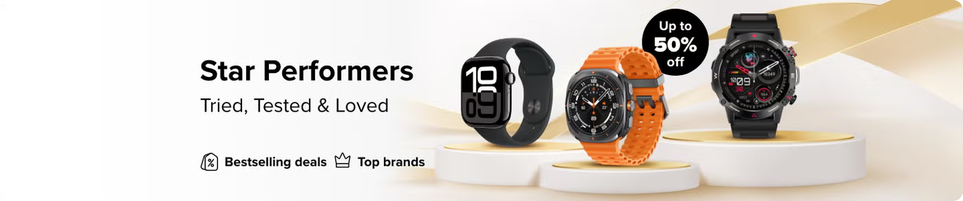 Bip 6 Smart Watch 46mm, 14 Day Battery, 1.97