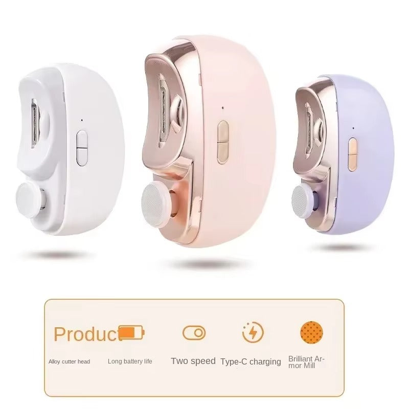 Electric Nail Clipper, Electric Nail Trimmer with Nail Clip