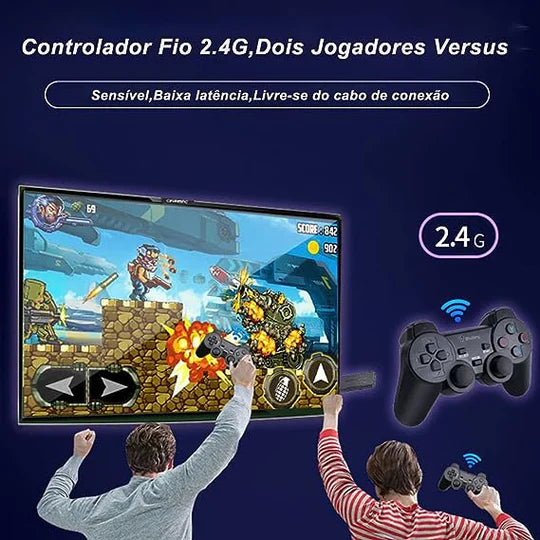 Game 4K Smart TV Stick - 10,000 Retro Video Games for TV & Console