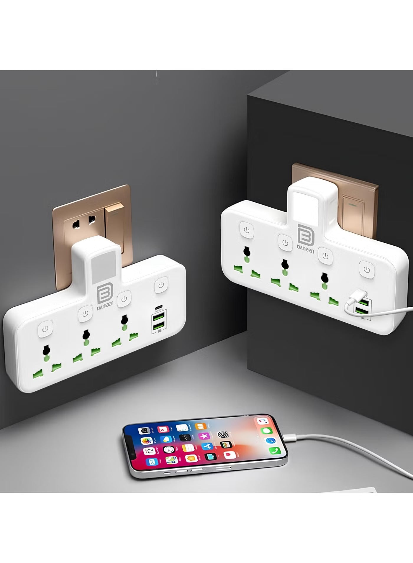 Extension lead with power switch
