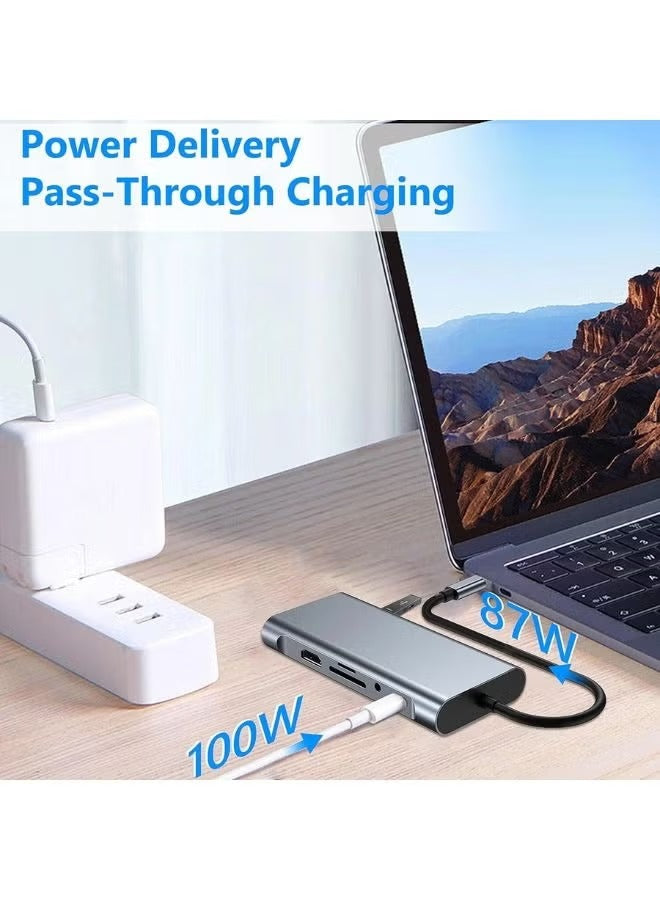 High Quality 11-in-1 USB C Hub Multiport Adapter