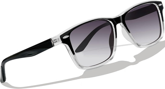 Polarized Sunglasses for Women UV400 Protection TR90 Lightweight Mens Square Sun Glasses for Driving Cycling Fishing