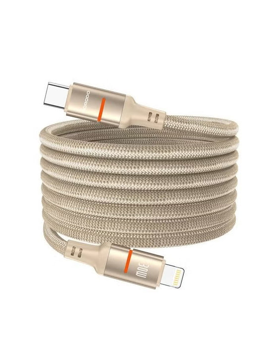 Porodo 30W Type-C to Lightning Braided Cable
