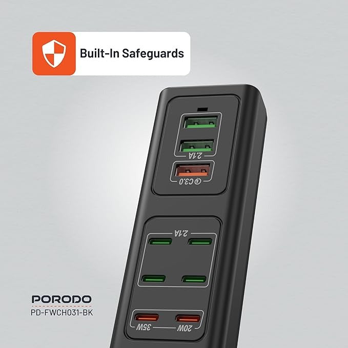 Porodo USB Charging Hub