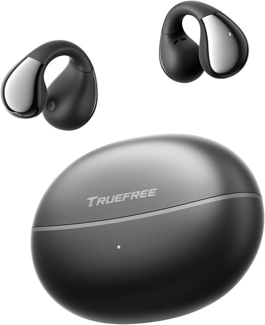 TRUEFREE B1 Wireless Earbuds, Clip-On Earphones, Open-Ear Headphones with Bluetooth