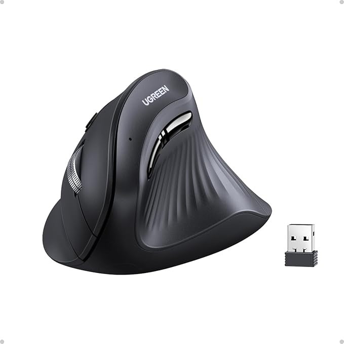 UGREEN Ergonomic Mouse, Vertical Wireless Mouse