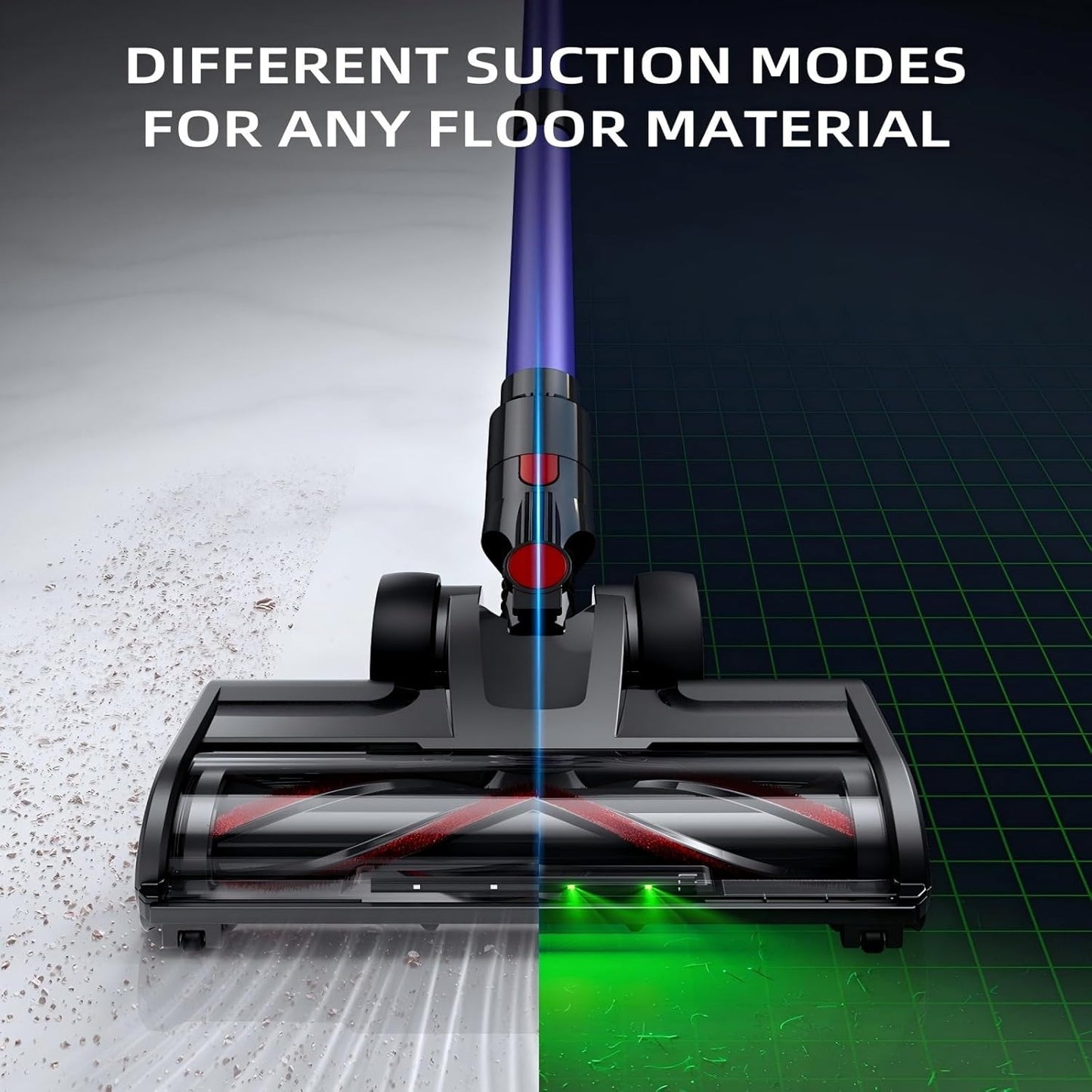 Cordless Vacuum Cleaner,550W Vacuum Cleaners for Home