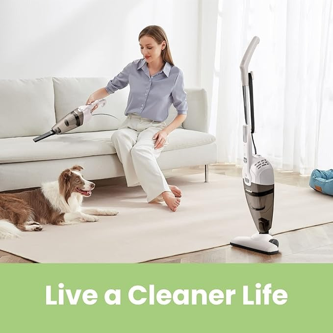 Vacum Cleaner 2 in 1 Handheld Stick Cleaner 5M Long Cord Lightweight