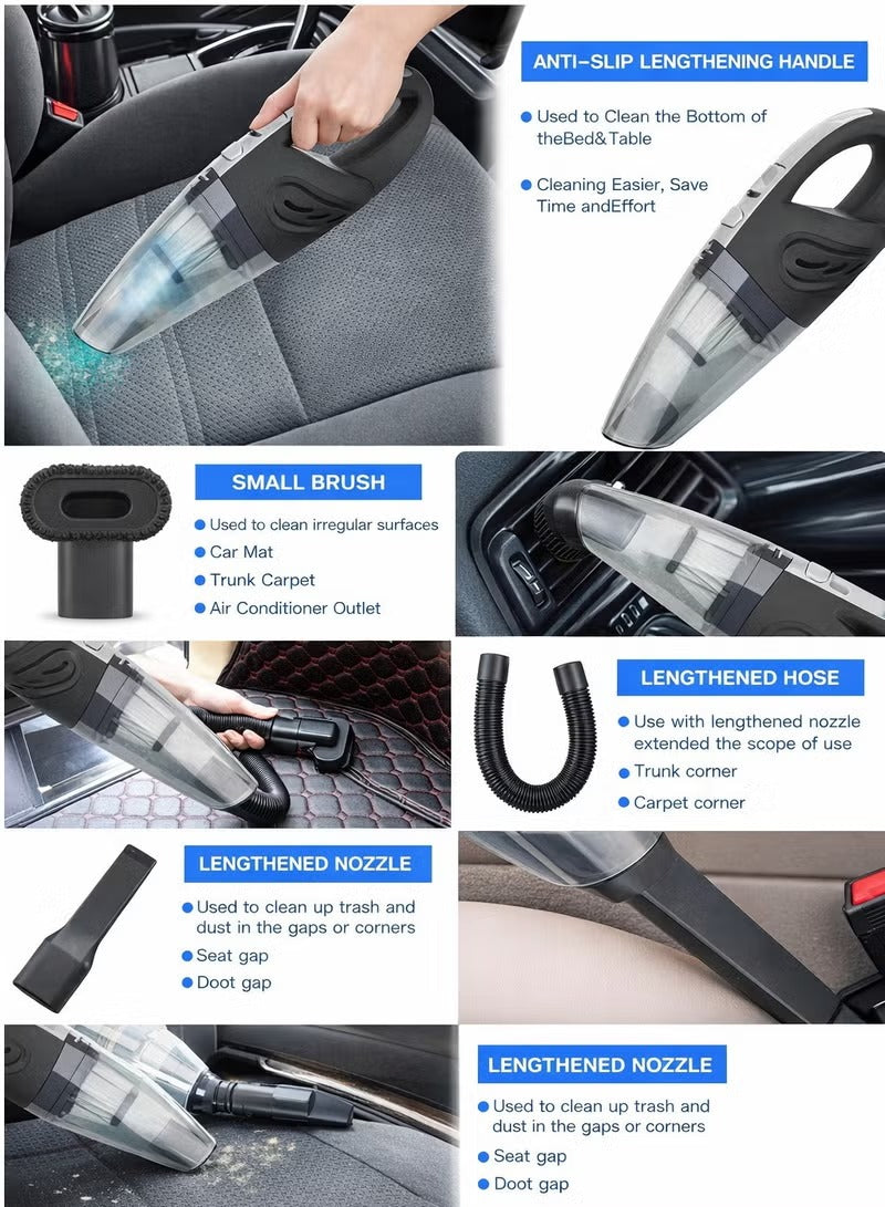 Handheld Vacuum Cordless High Power 120W 3200pa Vacuum Dust Busters